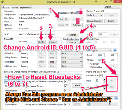 Bluestacks-tweaker-reset-and-change-id